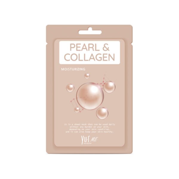 Me pearl&collagen mask (Me kaukė su kolagenu ir perlais)